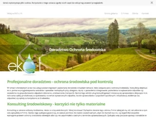 Konsulting w zakresie ochrony środowiska