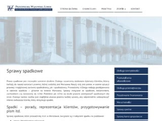 Spadki w Warszawie