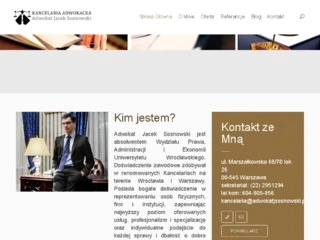 Kancelaria Adwokacka Adwokat Jacek Sosnowski