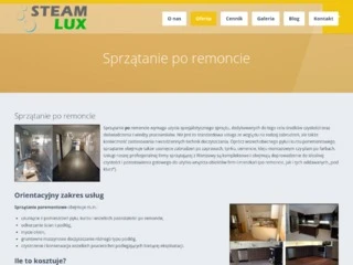 Sprzątanie poremontowe Warszawa