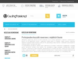 Tania koszulka rowerowa
