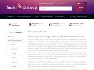 Nowoczesne szablony dekoracyjne