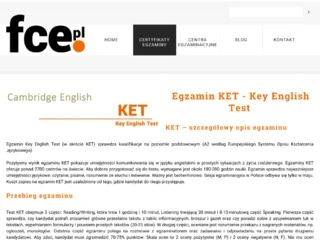 egzaminy KET