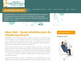 Maza-Med - sprzęt rehabilitacyjny dla niepełnosprawnych