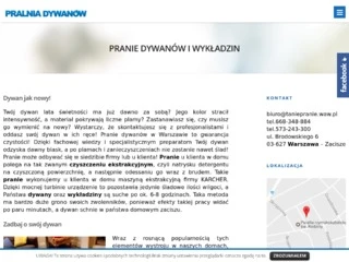 Pranie i czyszczenie dywanów Warszawa